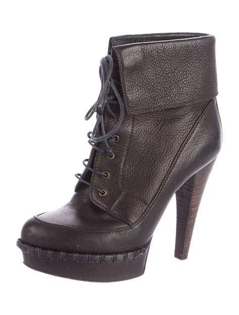 ysl lace up boots|ysl saint laurent boots.